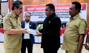 Gubernur Hendrik Serahkan Dokumen LKPJ APBD 2024 untuk Dibahas DPRD