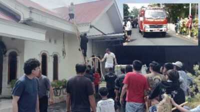 Diduga Arus Pendek Listrik, Rumah Permanen Dilalap Api di Siang Bolong
