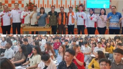 Kawal Pilhut 129 Desa di Minahasa, 180 Mahasiswa FISIP Unsrat Turun Memantau