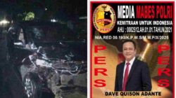 Aksi Sigap ‘Dave’ Wartawan Media Mabes Polri, 2 Jam di TKP Kecelakaan SPBU Watudambo Efek Antrian BBM yang Tanpa Penjagaan Polisi